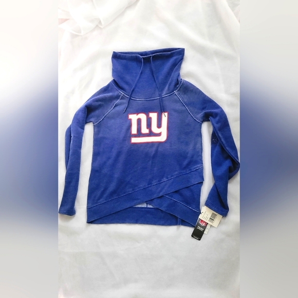 NWT! New York Giants NFL Women's Cozy Athleisure GameDay Sweater Size Small - Picture 8 of 10